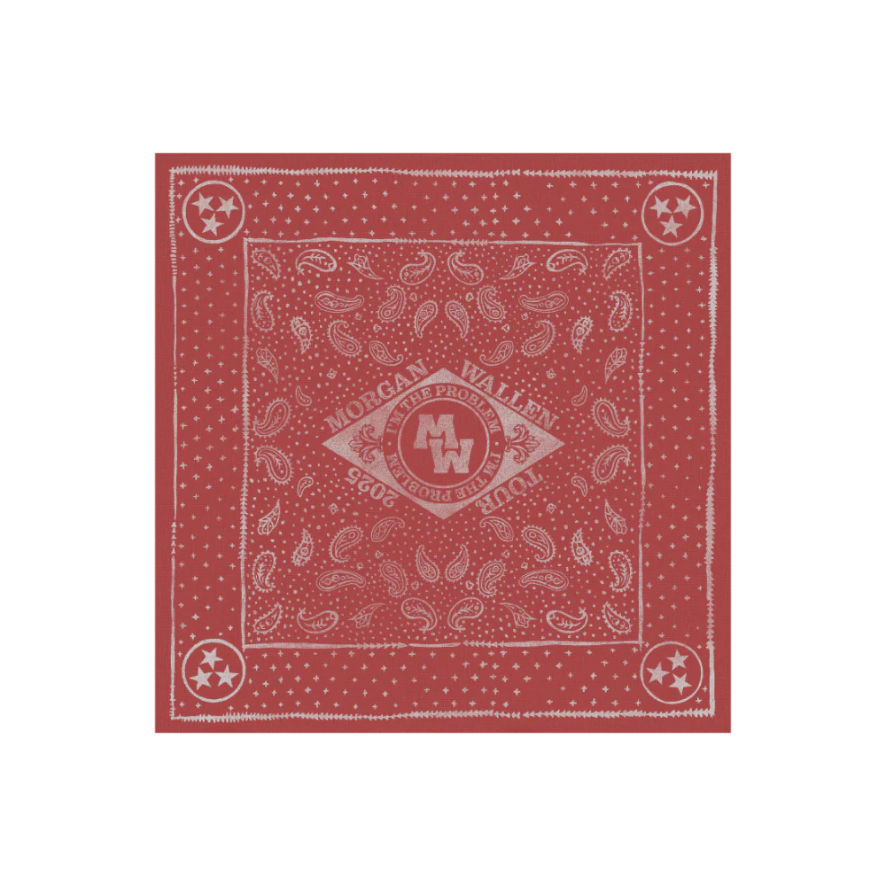 I’m The Problem Tour Red Bandana