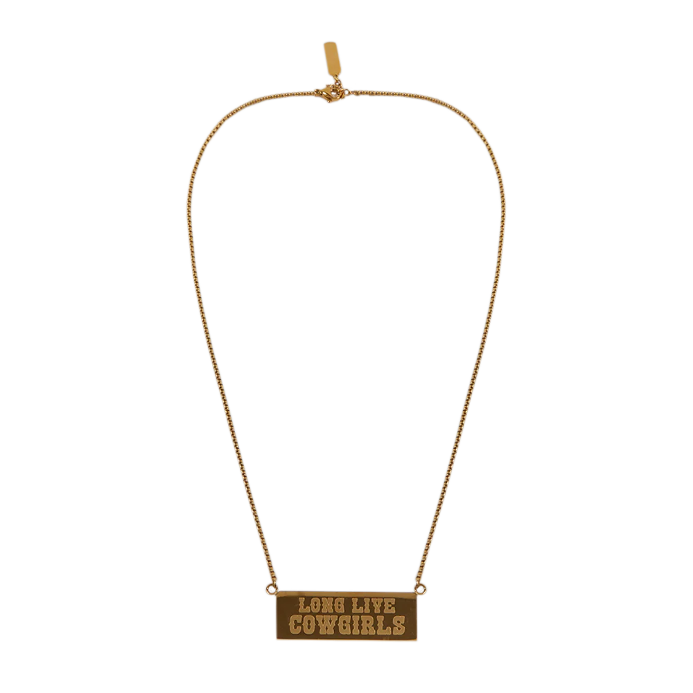 Long Live Cowgirls Gold Necklace - Image 3