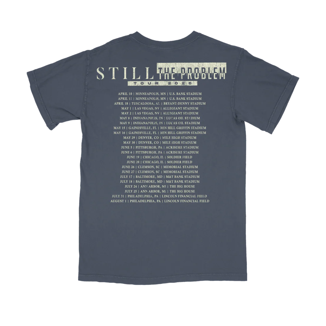 Still The Problem Tour T-Shirt - Image 2